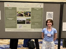 Kathryn Cosman at the Nuniaq culture camp